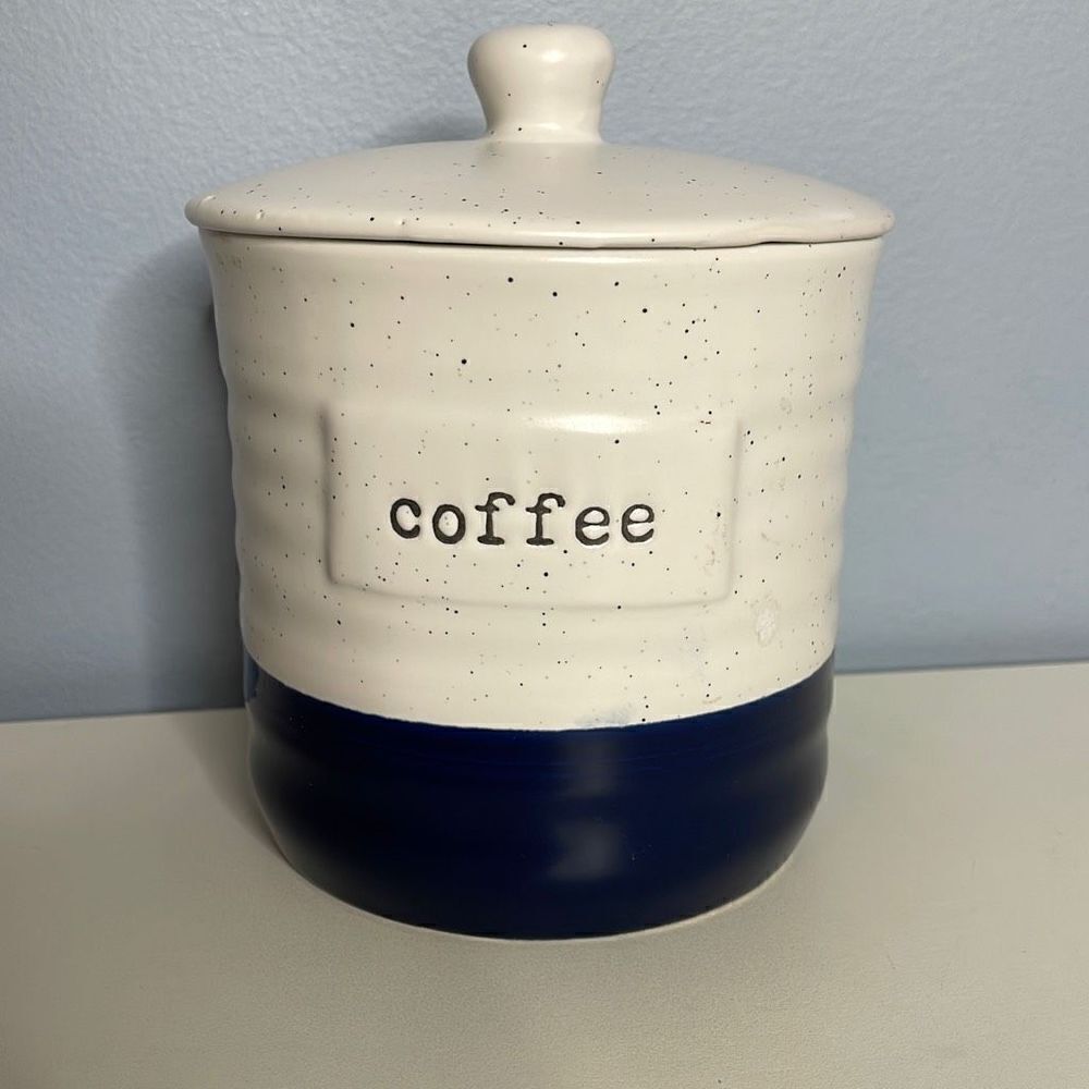 Heartland Hive Ceramic Coffee Canister with Lid